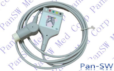 5 lead patient monitor ECG trunk cable